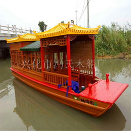 廠家供應(yīng)精品鐵紅色仿古畫舫船 商務(wù)觀光餐飲船 景區(qū)豪華木船圖片,廠家供應(yīng)精品鐵紅色仿古畫舫船 商務(wù)觀光餐飲船 景區(qū)豪華木船高清圖片 興化市馮氏木船廠,